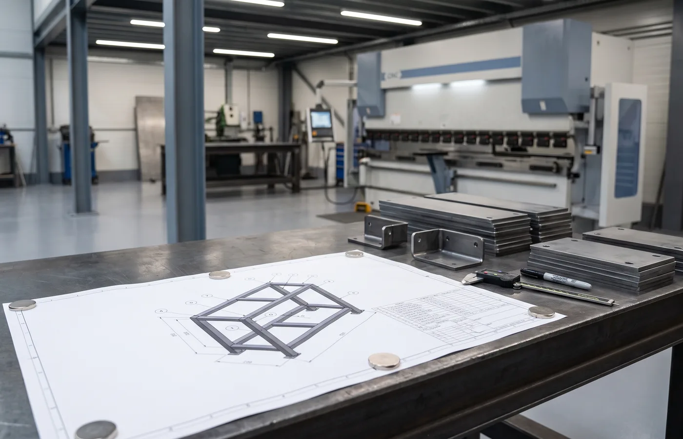 Disegni per la produzione: esempio di consegna